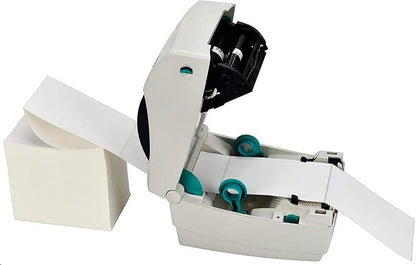 9527 Product Fanfold 4 x 6 Direct Thermal Labels White Perforated Shipping Labels, 500pcs per Stack,1 Stack