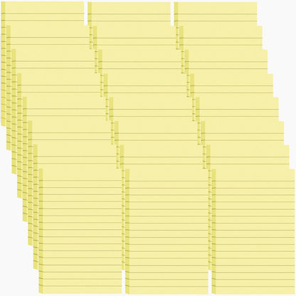 24 Pack Lined Sticky Notes 4X6 in, Self Sticky Note Pads with Lines, Large Sticky Note Memo Pad for Office, Home, School, Meeting, 50 Sheets/pad, Morandi