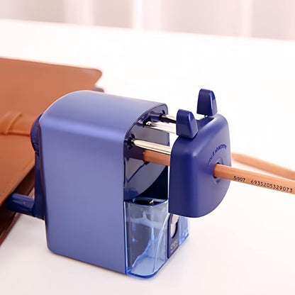 Desk Pencil Sharpener Manual Cute Rabbit Fast Sharpen Heavy Duty for Colored Pencils School Office Classroom Artists