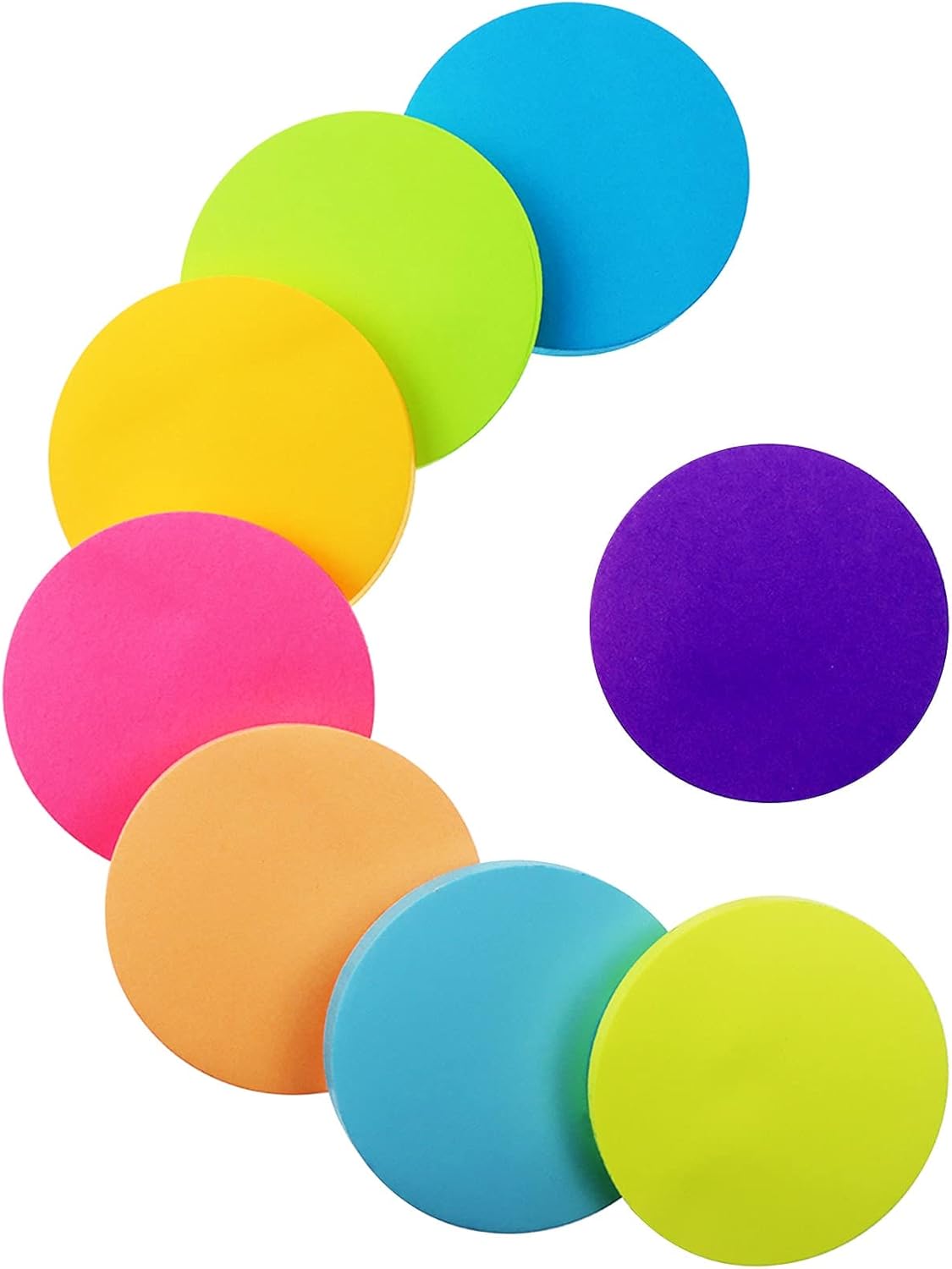Sticky Notes, 1600 Sheets 1 x 3 in Self Sticky Notes Pad Colour Sticky Notes Super Sticky Notes Pad for Office Home School Meeting(8 Colors)