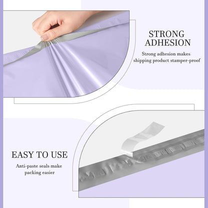 Metronic White Poly Mailers 14.5x19 100 Pack, Large Shipping bags Self-Seal Shipping Envelopes , Packaging Envelope for Small Business, Boutique, Clothing