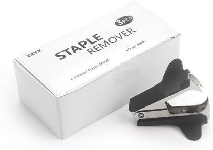 ZZTX Staple Remover Staple Puller Removal Tool for School Office Home 3 Pack