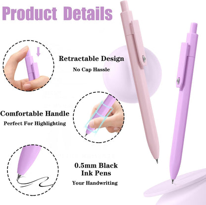 Piochoo Calligraphy Pens,8 Size Calligraphy Pens for Writing,Brush Pens Calligraphy Set for Beginners, Hand Lettering Pens