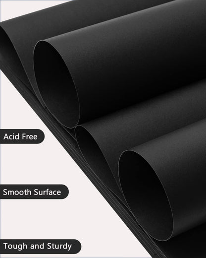 Kraft Paper,Kraft Cardstock for Arts, Crafts, Office, 70 Sheets 8.5 x 11 Inches 180GSM Kraft Paper