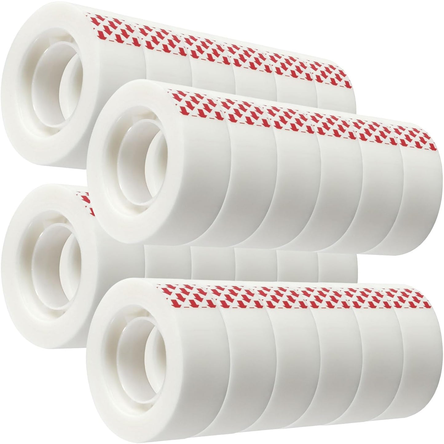 12 Rolls Invisible Tape Refill, Matte-Finish Translucent Tape Refills for Dispenser, 3/4 x 1000 Inches, Engineered for Repairing Correction and Labeling
