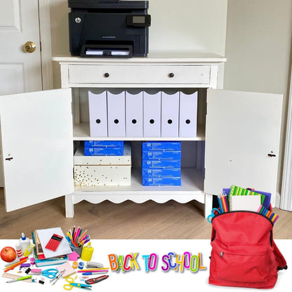 Evelots Magazine File Holder - Set of 24 Multi Color - Office Desk Organizer - Sturdy Cardboard - New Upgraded Double Front Panel for More Stability - Full 4 Inch Wide - Easy Assemble