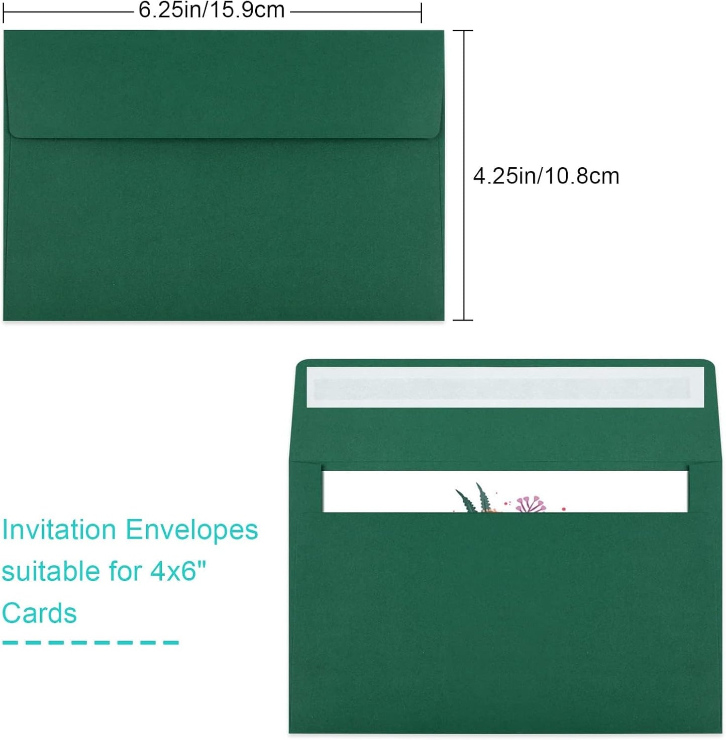 Joyberg 72 Packs #10 Envelopes, Business Envelopes, Envelopes Self Seal, Security Envelopes, Peel and Seal Closure, Size 4-1/8 X 9-1/2 Inches, White, 26LB