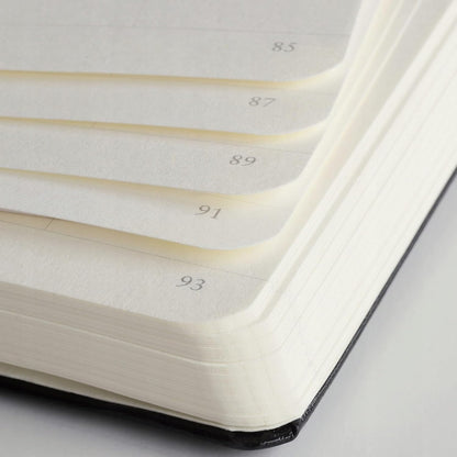 LEUCHTTURM1917 - Notebook Softcover Paperback B6+ - 123 Numbered Pages for Writing and Journaling (Ruled, Rising Sun)