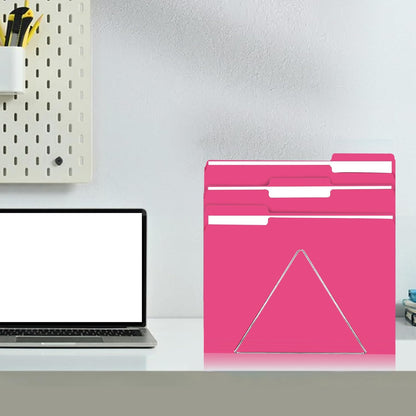 File Folder, RAZCC 150 Pack 1/3 Cut Tab File Folders Letter Size, Manila Folders, Folders with Tab, Great for Organizing and Easy File Storage