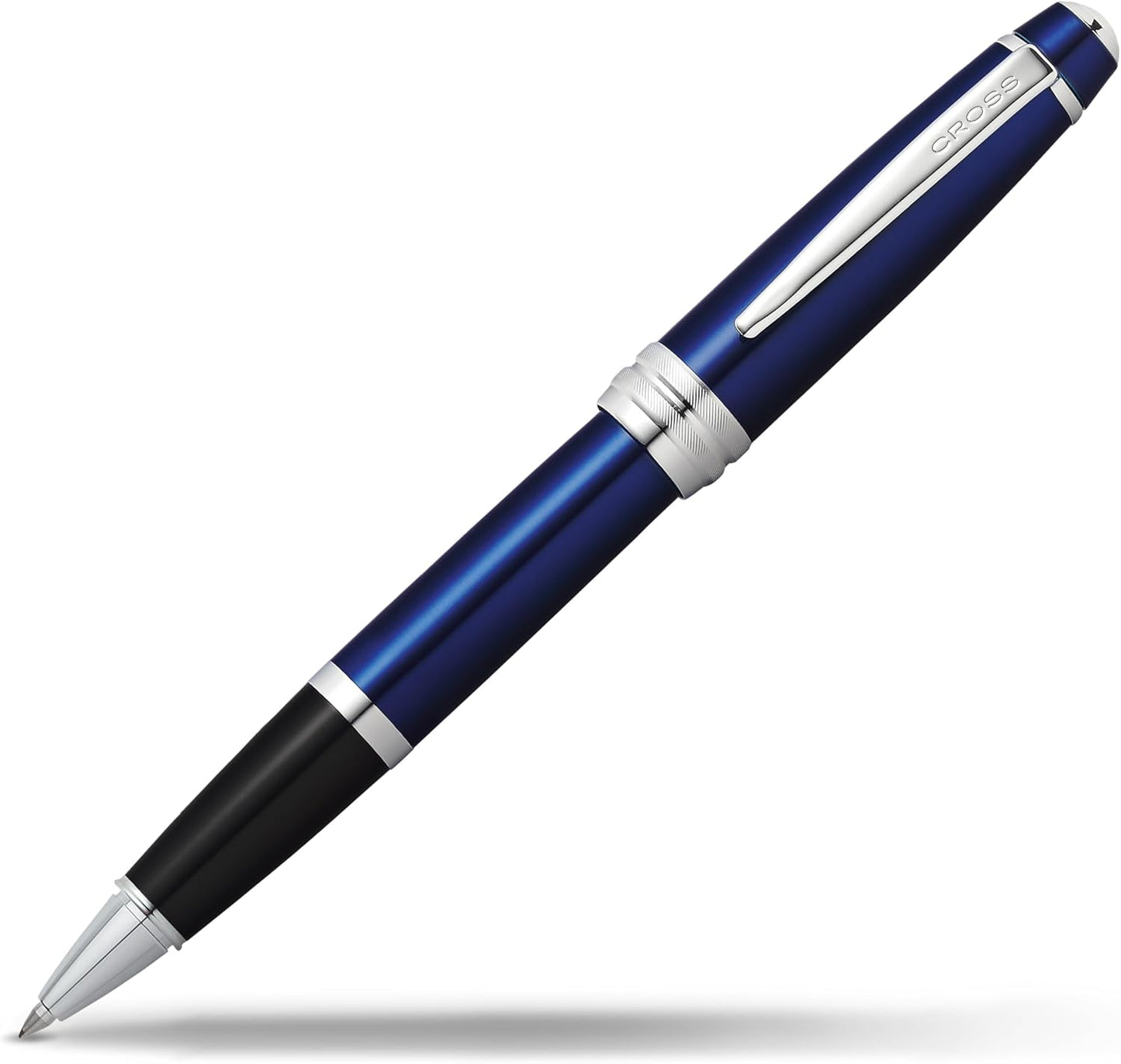 Cross Bailey Matte Red Lacquer Rollerball Pen - Refillable Pen for Smooth Writing - Well-Balanced, Distinctive Design - Easy Handling - Comfortable Grip - Gift-Ready Black Ink