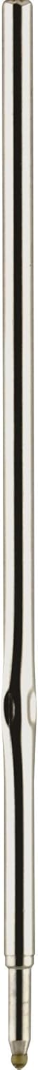 Zebra Pen Steel, F-Refill Ballpoint Ink Refills, 0.8mm Point, Black Ink, Fits Zebra F-701 Ballpoint Pen, Smooth Writing Performance with Clean, Consistent Lines, 2-Pack (89112)