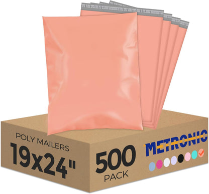 Metronic Poly Mailers 10x13 300 Pcs, Small Shipping Bags for Clothes, Shipping Envelopes for Small Business, Strong Adhensive Mailing Bags, Haze Blue