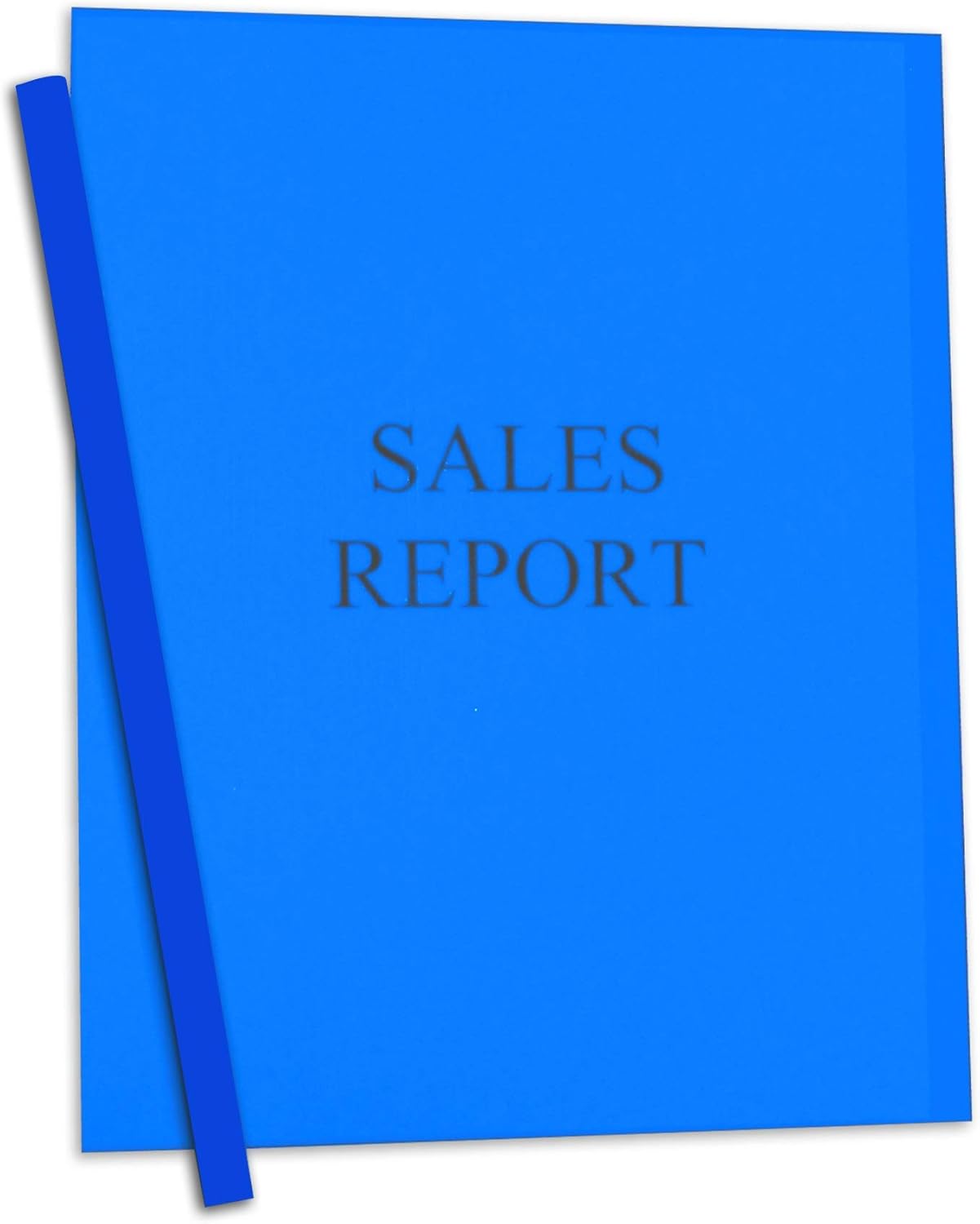 C-Line Report Covers with Binding Bars, Red Vinyl, Red Bars, 8.5 x 11 Inches, 50 per Box (32554)