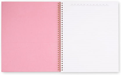 kate spade new york Large College Ruled Notebook, 11" x 9.5" Spiral Notebook with 160 Pages