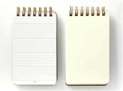 Midori 11796006 Notepad WM Ring Memo Grain Black