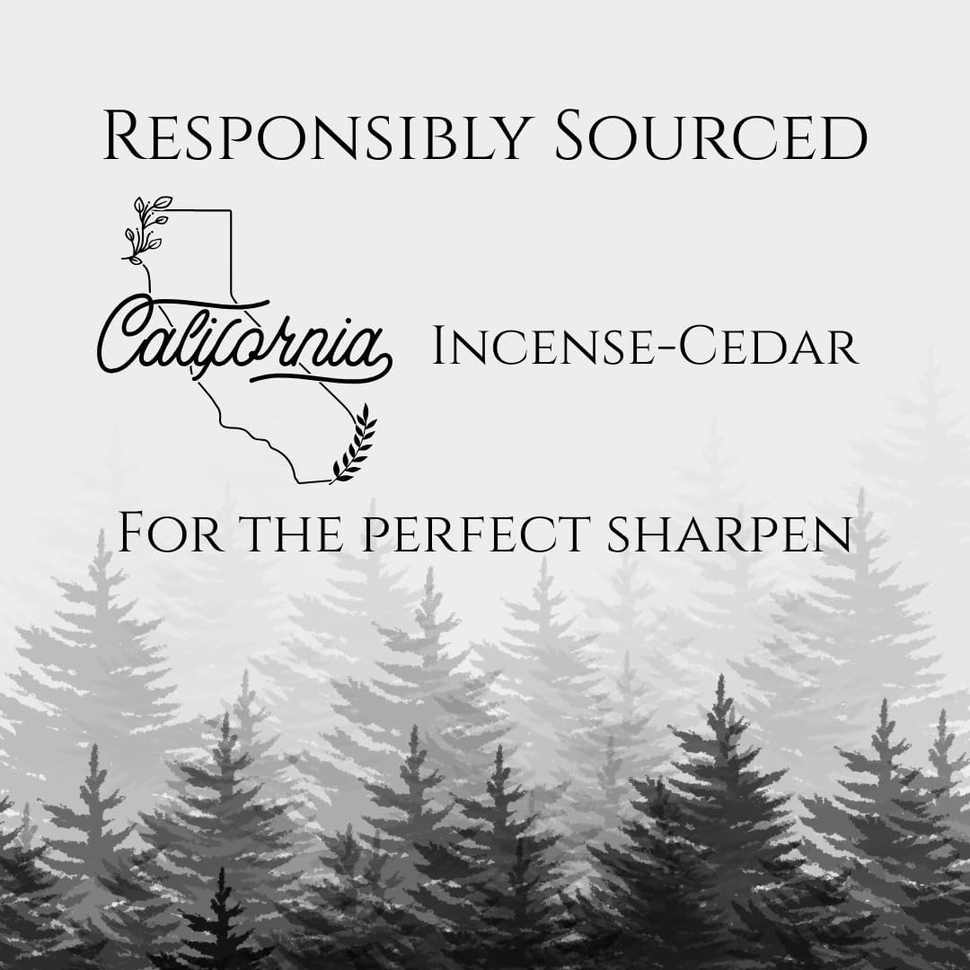 Mongol Classic Incense Cedar #2 Pencil - 12-Pack – Pre-sharpened, European Graphite Core, US Grown Cedar, Smudge Free Eraser – Nontoxic PMA Certified