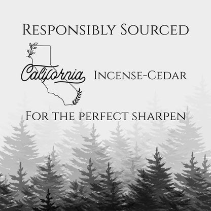 Mongol Classic Incense Cedar #2 Pencil - 12-Pack – Pre-sharpened, European Graphite Core, US Grown Cedar, Smudge Free Eraser – Nontoxic PMA Certified