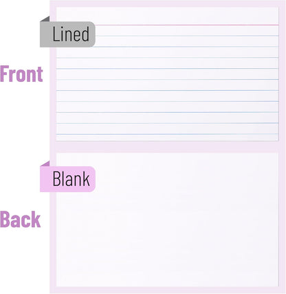 Mr. Pen- Lined Index Cards, 3x5, 100 Cards, Flash Cards, Note Cards, Index Card