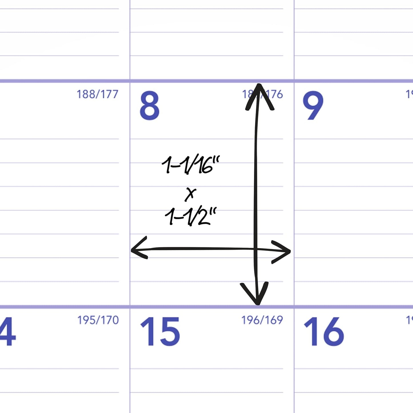 AT-A-GLANCE Wall Calendar 2026-2027 Planner, Academic 12-Month July-June, Monthly, 15-1/2" x 22-3/4", Ruled Daily Blocks (AY328)