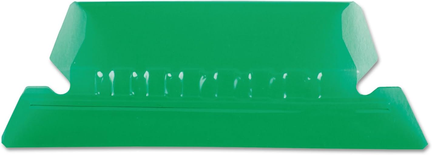 Pendaflex Hanging Folder Tabs, 2", Clear Yellow, 25 Tabs and Inserts per Pack (42 YEL)