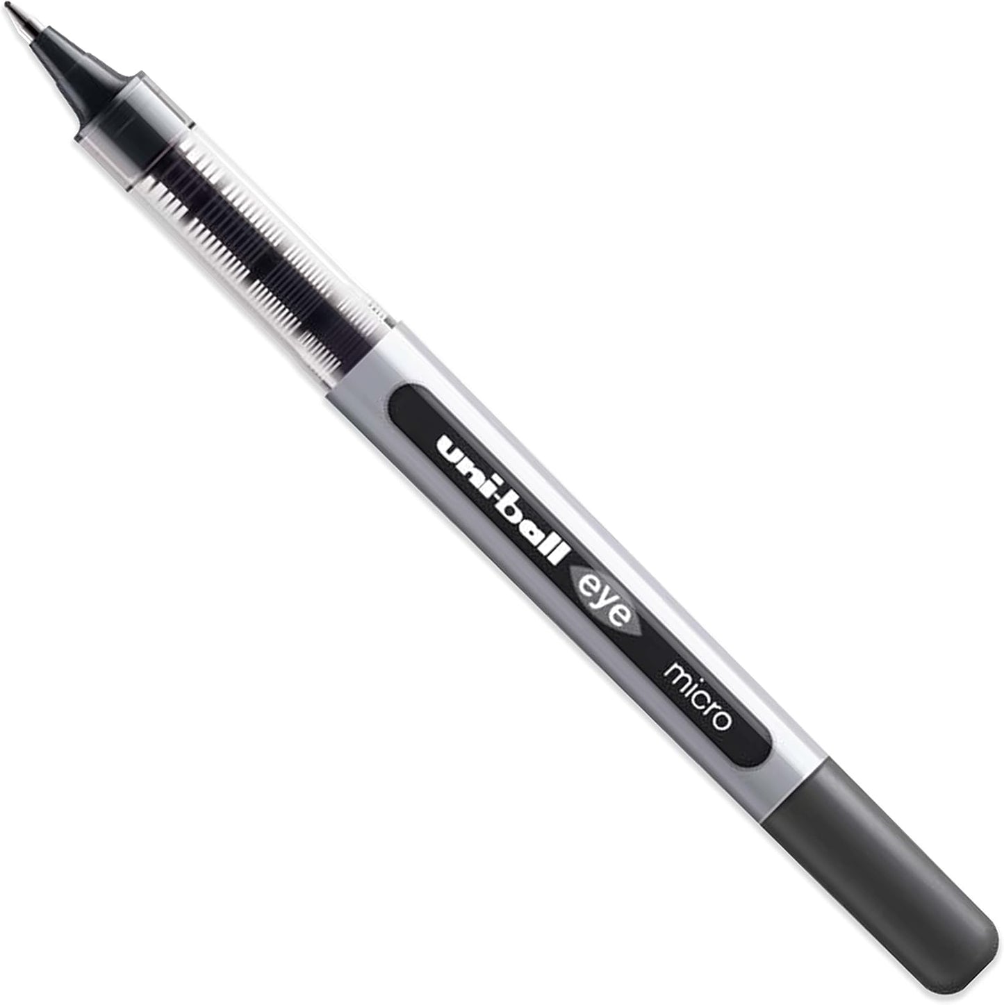 uni-ball Eye Micro UB-150 Rollerball Pens - Black, Pack of 5
