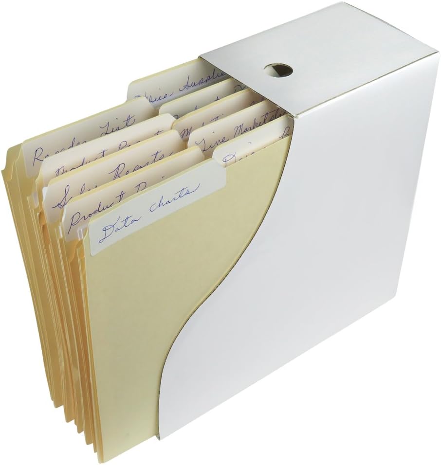 Evelots Magazine File Holder - Set of 24 Multi Color - Office Desk Organizer - Sturdy Cardboard - New Upgraded Double Front Panel for More Stability - Full 4 Inch Wide - Easy Assemble