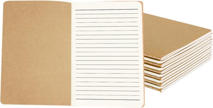 zmybcpack 12 Pack 8.5x11 inch Large Lined Notebook Journals Bulk, 32 sheets / 64 Pages, Sketchbook Composition Notebook Journals Subject Notebooks Planner for College Students Office