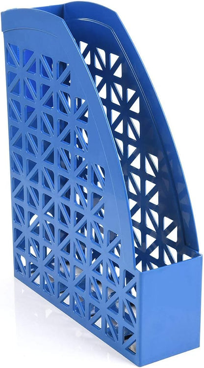 Mintra Office Plastic Desk Organizer 2pk Magazine File (Lavender)