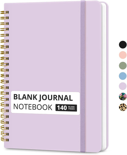 Taja Lined Spiral Journal Notebook for Women & Men, 140 Pages, College Ruled Hardcover Notebook for Work & Note Taking, Journals for Writing, A5(5.7" x 7.9") - Green
