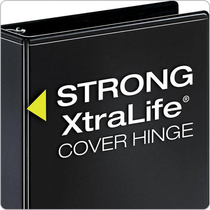 Cardinal Binder Performer with ClearVue Covers, 1.5" Round Rings, 350-Sheet Capacity, White