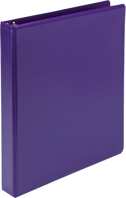 Samsill Plant-Based 2 Inch Durable Round Ring, View Binder, Eco-Friendly, USDA Certified Biobased, Single, Turquoise