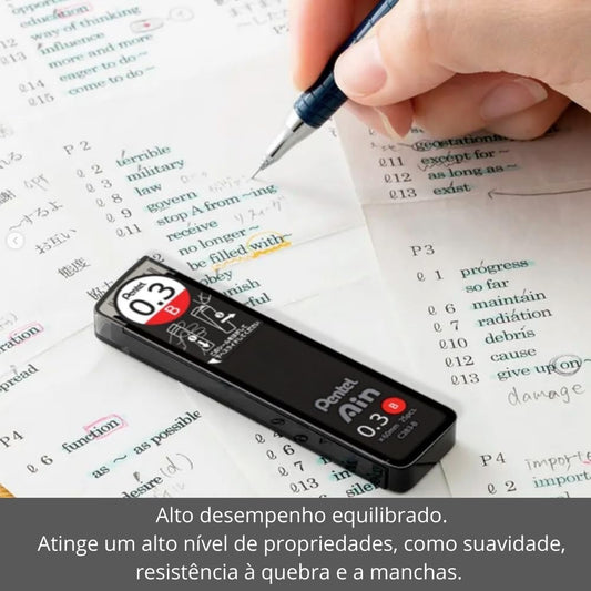 Pentel Ain Leads Refill - 0.9mm B