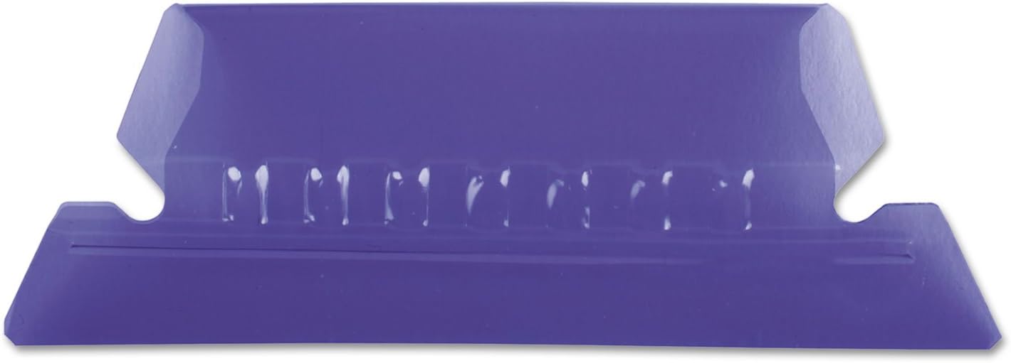 Pendaflex Hanging Folder Tabs, 2", Clear Yellow, 25 Tabs and Inserts per Pack (42 YEL)