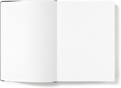 Wykeham's Executive Notebook – 8.5" x 12" – Customization Available (Personalized Black – Lined)