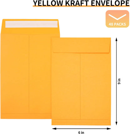 Joyberg 72 Packs #10 Envelopes, Business Envelopes, Envelopes Self Seal, Security Envelopes, Peel and Seal Closure, Size 4-1/8 X 9-1/2 Inches, White, 26LB