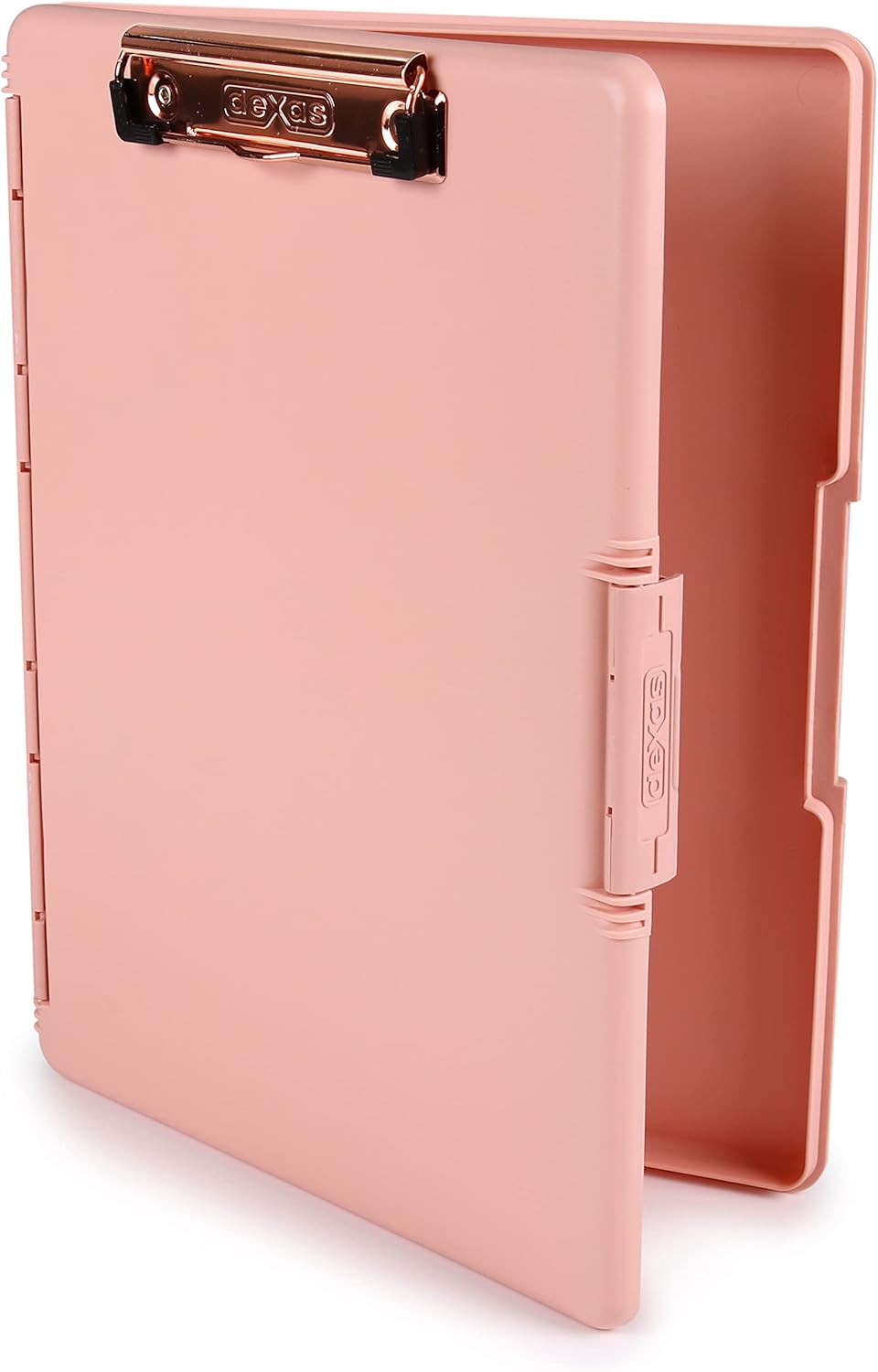 Dexas Slimcase 2 Plastic Clipboard with Storage and Side Opening, Black, Office Supplies Clipboards to Organize, Carry and Store, A4 Holder, Style and Functionality Nursing Clipboards