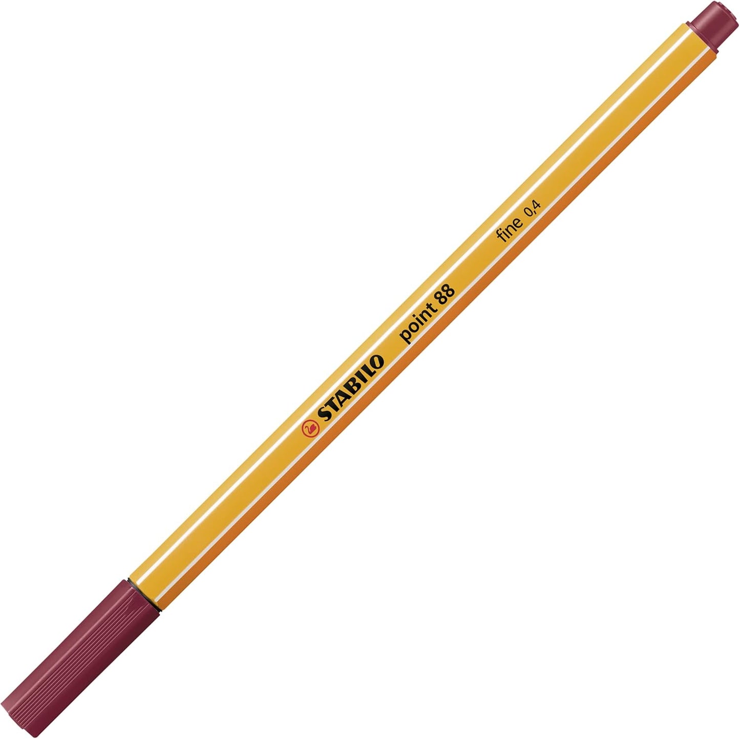 Fineliner - STABILO Point 88 - Pack of 10 - Red