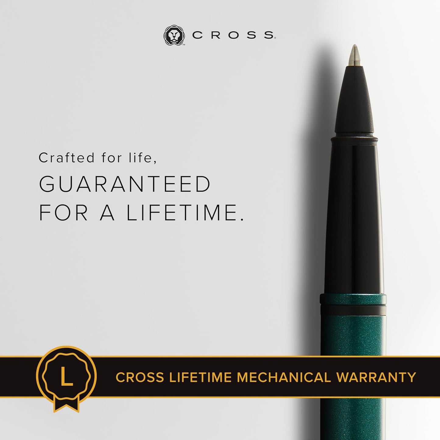Cross AT0115-18 Calais Matte Metallic Rollerball Pen, Midnight Blue