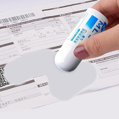 Information Protection Correction Fluid, Privacy Marking Pen Shape Paper Security Supplies for Identity, Bank Statements, Shipping Address