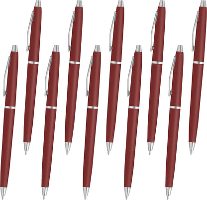 Personalized Langham Ballpoint Pens, Set of 10/50/100 by DISCOUNT PROMOS - Black Ink, Great for Office, Business, Tradeshows - Black