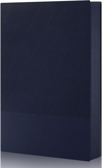 BOBO RABBIT Softcover Lined Journal Notebook 348 Pages Lay-Flat Bound Soft Leather Journaling Notebook for for Writing Work School Office Note Taking, 5.75"x8.31" Grey