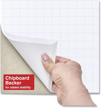 Universal 35602 Recycled Easel Pads, Quadrille Rule, 27 x 34, White, 50 Sheet (Case of 2 Pads)