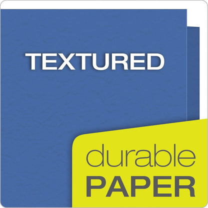 Oxford Two-Pocket Folders w/Fasteners, Red, Letter Size, 25 per Box (57711)