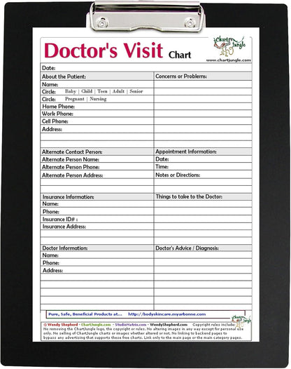 C-Line Clipboard Folder, Letter Size, Holds up to 75 Sheets, 1 Clipboard, Black (30601)