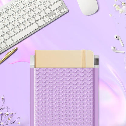 Fuxury Bubble Mailer 6x10" 100 Pack White Bubble Mailers Usable Size 6x9" Self Seal Padded Mailing Envelopes Opaque Bubble Padded Mailer for Small Business Mailing Jewelry Makeup Small Items