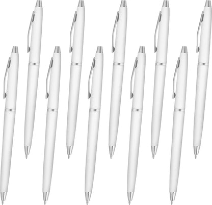 Personalized Langham Ballpoint Pens, Set of 10/50/100 by DISCOUNT PROMOS - Black Ink, Great for Office, Business, Tradeshows - Black
