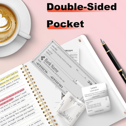 4 PCS Small Spiral Notebook 5x7, Spiral Journal Notebook, Notebooks for Work, Note Taking, School, Small Notebooks 5x7 with Strap, Cute Notebooks for Women 50 Sheets