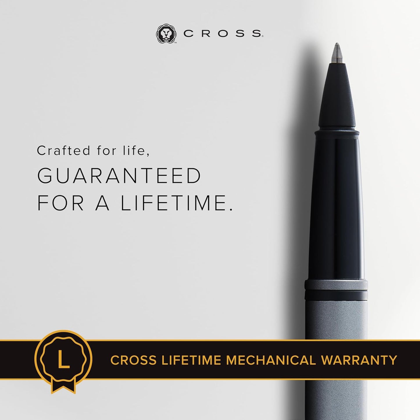 Cross AT0115-18 Calais Matte Metallic Rollerball Pen, Midnight Blue