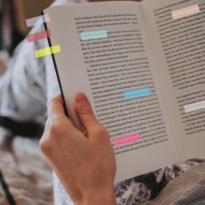 1000 Pcs, Transparent Sticky Notes, Page Markers, Book Tabs, Sticky Tabs, Page Tabs, Label Stickers, Pop Up Index Tabs, Tabs Flags Stickers