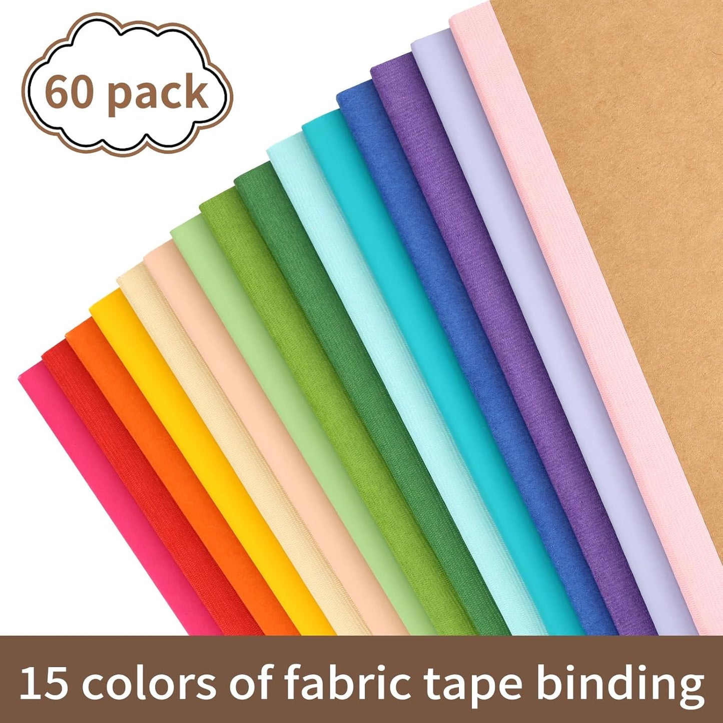EOOUT 5 Pack A5 Composition Notebook, Kraft Lined Journal Bulk with Pink Spine, 5 Colors, 60 Pages for Women Girls Kids, School Office Supplies